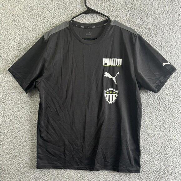Other - Puma 1948 Shirt Mens Large Black Short Sleeve Athletic